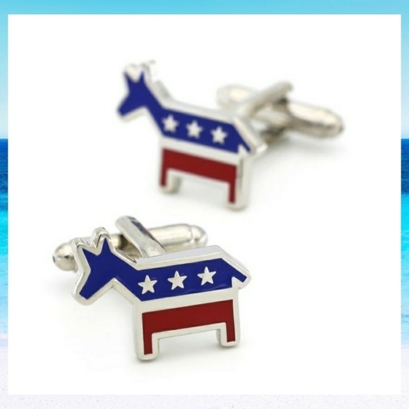 Other - Democratic Party Donkey Cufflinks